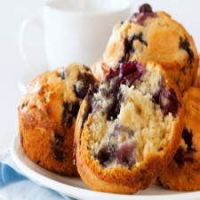 Booster blueberry muffin