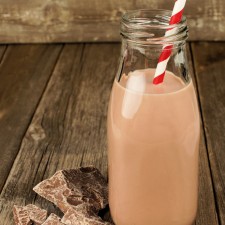 Chocolate and Caramel cold drink bottle 